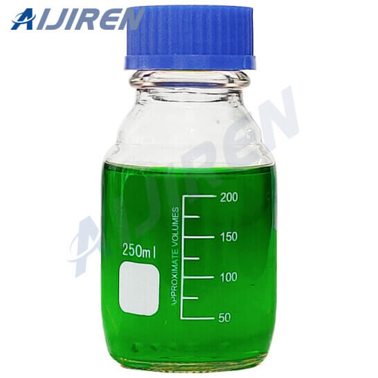 Online Blue Cap Wide Opening Sampling Reagent Bottle